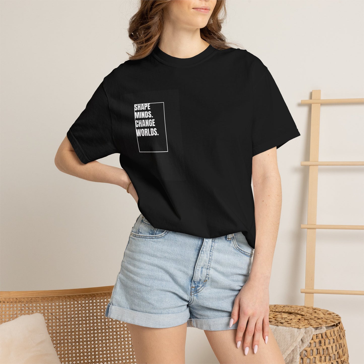 Inspirational Quote T-Shirt | Heavyweight Garment-Dyed Tee