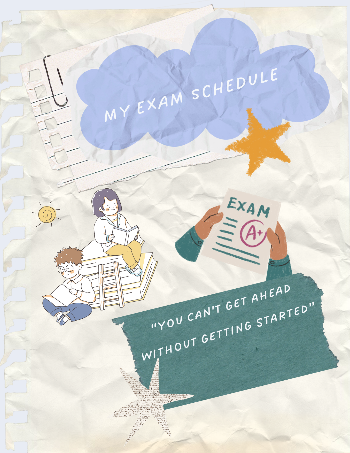 Study & Exam Timetable Printable – PDF Download